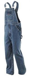 Five Brother Enzyme Washed Denim Bib Overall