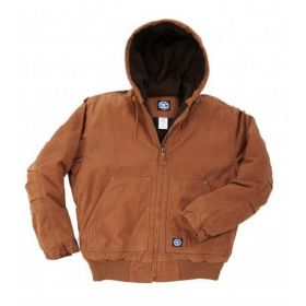 Insulated Hooded Fleece Lined Jacket 37628 