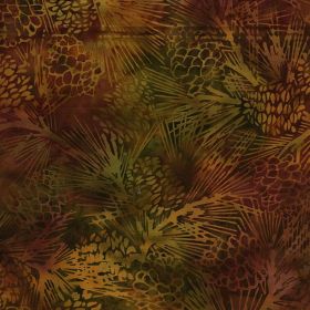Island Batik Autumn Grace, 121723281, Burnished Copper