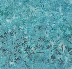 Island Batik Flowers, 422104550, Turquoise