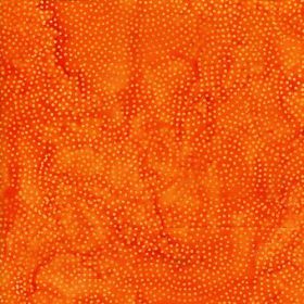 Island Batik Paisley Dot, BE41-C1, Orange