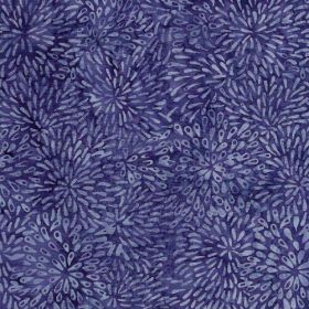 Island Batik Small Petal, BE43-A1, Purple