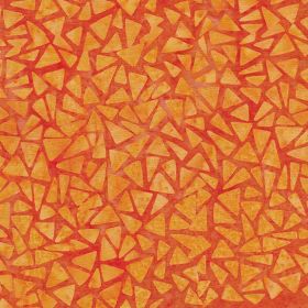 Island Batik Triangle, 112151210, Pumpkin