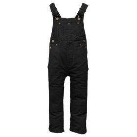 Polar King Youth Insulated Duck Bib Overall 25907 Black