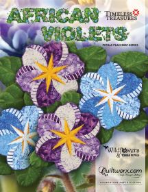 Quiltworx African Violets JNQ00215P3