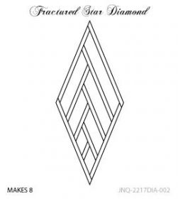 Quiltworx Fractured Star Diamond JNQ2217DIA002