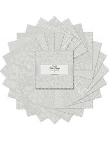 Wilmington Prints® Pre-Cuts, Silver Linings, 5" Squares, 505-25-505