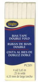 Wright Co Double Fold Bias Tape Oyster