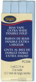 Wright Co Extra Wide Double Fold Bias Tae Blue