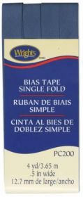 Wright Co Single Fold Bias Tape Stone Ble