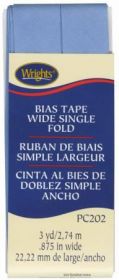 Wright Co Wide Single Fold Bias Tape Copn