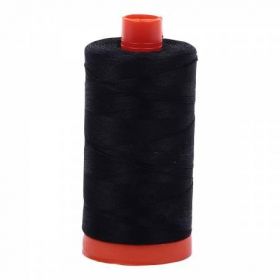  Mako Cotton Thread Solid 50Wt422Yds Black