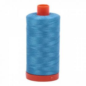  Mako Cotton Thread Solid 50Wt422Yds Bright Teal