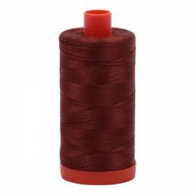  Mako Cotton Thread Solid 50Wt422Yds Copper Brown