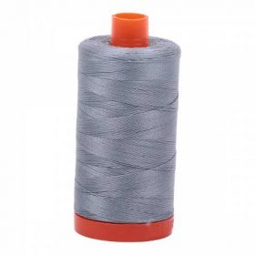  Mako Cotton Thread Solid 50Wt422Yds Light Blue Grey