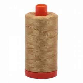  Mako Cotton Thread Solid 50Wt422Yds Light Brass
