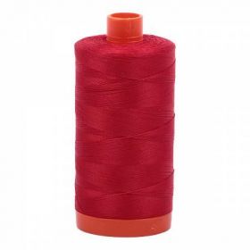  Mako Cotton Thread Solid 50Wt422Yds Red