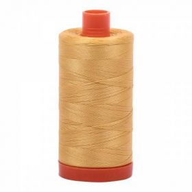 Mako Cotton Thread Solid 50Wt422Yds Spun Gold