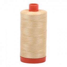  Mako Cotton Thread Solid 50Wt422Yds Wheat