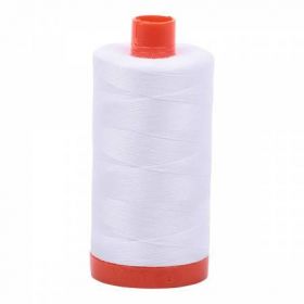  Mako Cotton Thread Solid 50Wt422Yds White