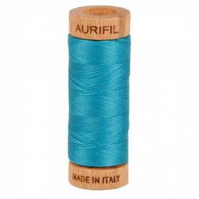  Mako Cotton Thread Solid 80Wt00Yds Dark Turquoise