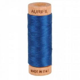  Mako Cotton Thread Solid 80Wt00Yds Medium Delft Blue