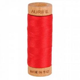  Mako Cotton Thread Solid 80Wt00Yds Red