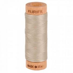  Mako Cotton Thread Solid 80Wt00Yds Rope Beige