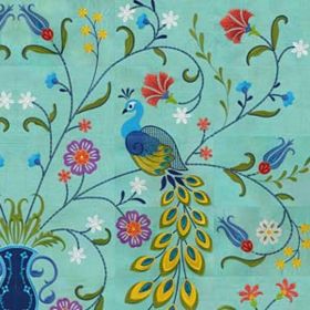  Peacock Tapestry 12602CD