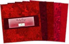 Wilmington Prints® Pre-Cuts, Ruby Days, 5" Squares, 507-3-507