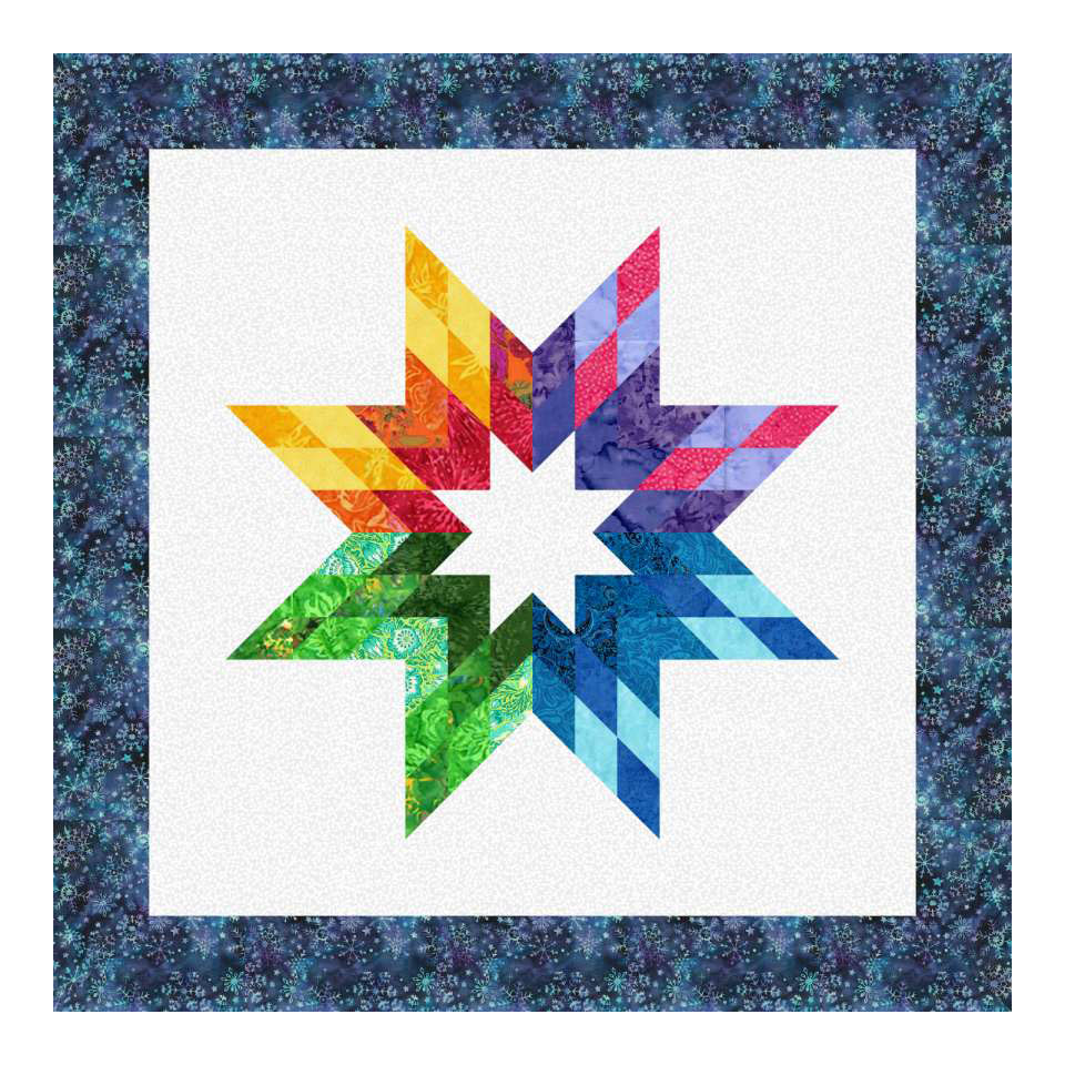 Starbaby Quilt Colorway 1