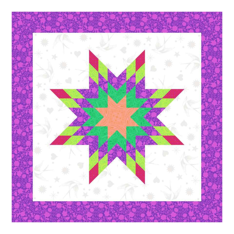 Starbaby Quilt Colorway 4